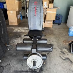 Marcy Deluxe Utility Weight Bench