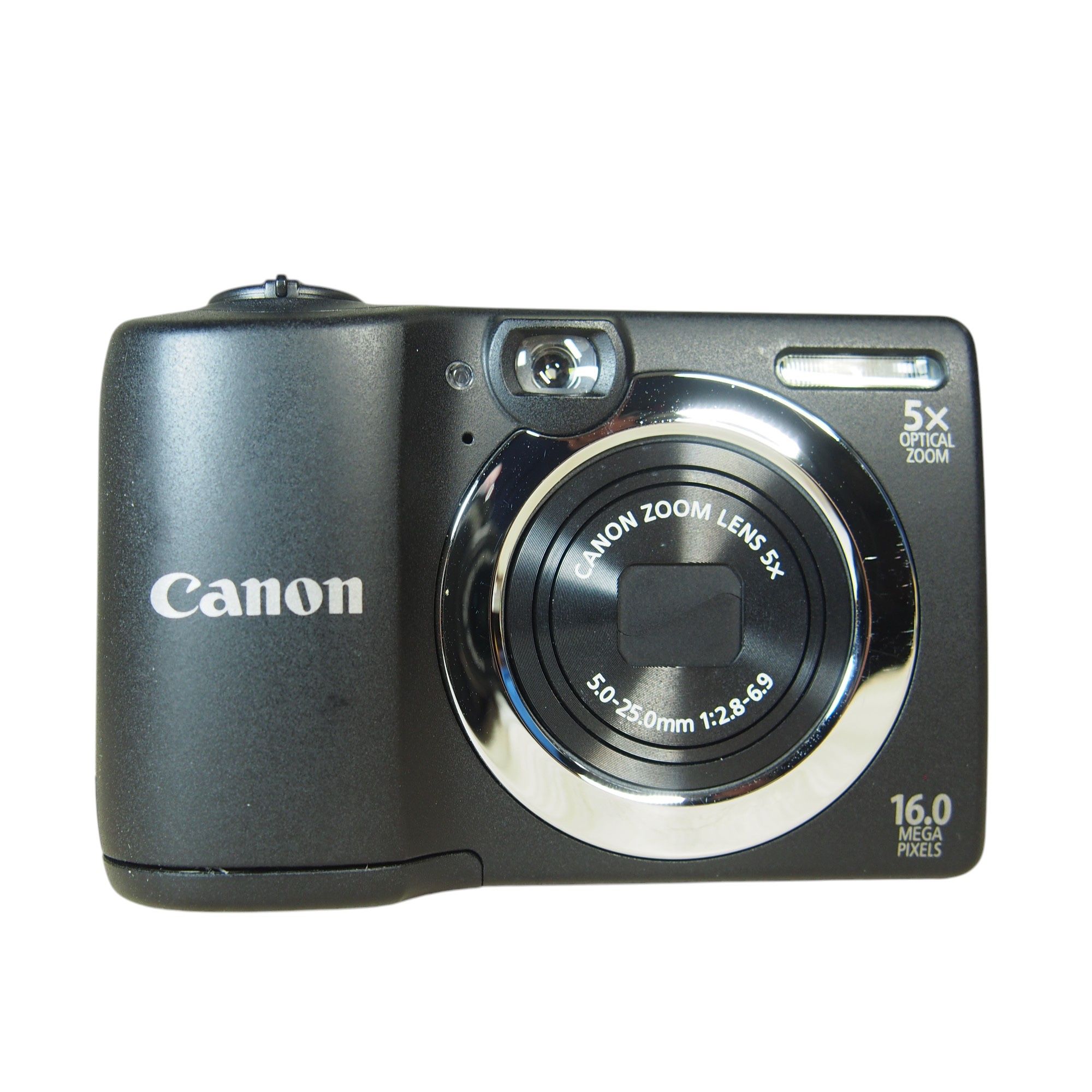 Canon PowerShot A1400 HD 16.0MP Digital Camera Bundle Black w/4GB Memory Card! Comes with: Camera 4GB Memory Card / SD Card Original Box  *Takes AA Ba