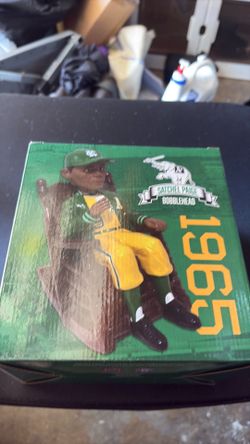 Satchel Paige Oakland Athletics Bobblehead