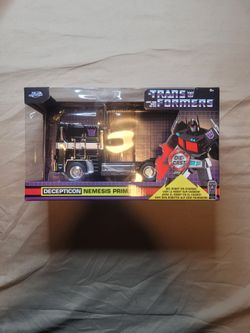Transformers Jada Decepticon NEMSIS PRIME Black Diecast