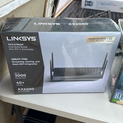 Linksys Link Sys  Ax6000