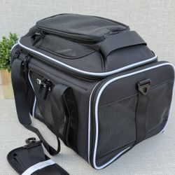 Top-Expandable Pet Carrier 17x11x9.5 Inches