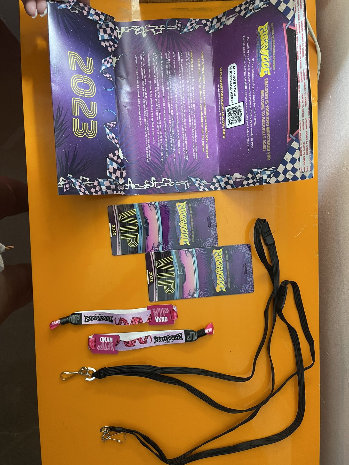 Rockville Tickets Vip 4 Day Passes - Pair Of Tickets
