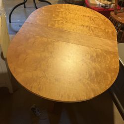 Wood Drop Leaf Table 
