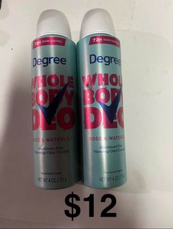 Degree Whole Body Deo Spray 2-Pack