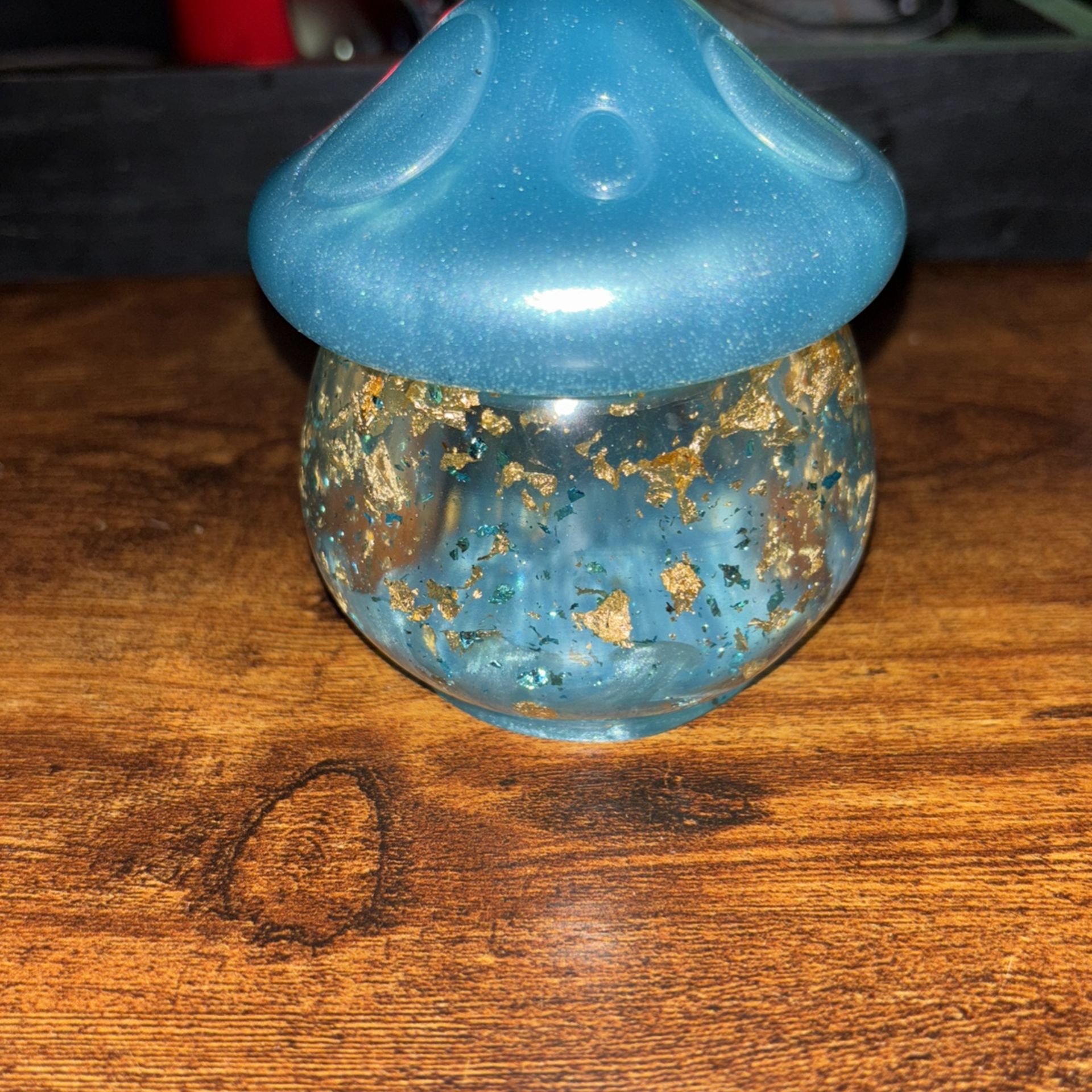 Mushroom Trinket Jar