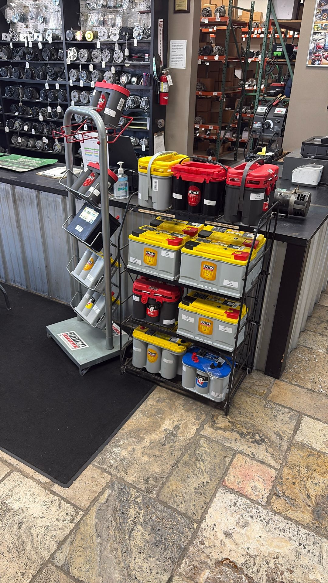 Yellow Optima Batteries Agm DH6