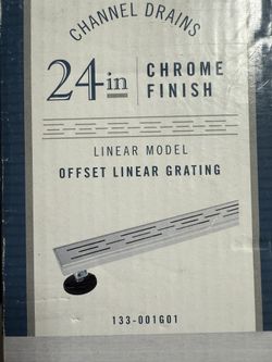 Modern shower drain 24” NEW