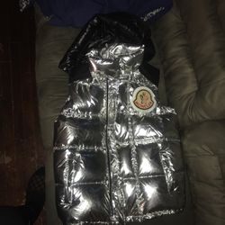 Moncler vest used top
