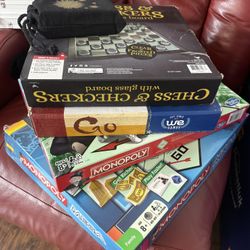 Board Game Bundle – Monopoly, Chess, Go & More