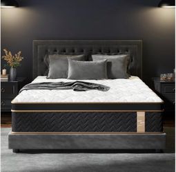 Queen Mattress 12 Inch, Cooling Hybrid Bed