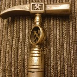 Vintage Cane Topper Solid Brass