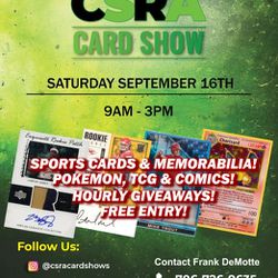 Sports Cards Show In Augusta On Saturday September 16th