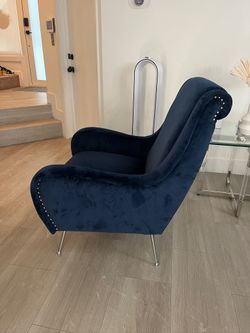 Blue Chair Sofa $350