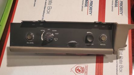 Vintage OEM Rolls-Royce / Bentley Dashboard Control Switch Panel (Wiper, Oil Level, Dimmer)