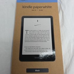 Amazon Kindle Paperwhite 12th Generation - 16GB - 7” - Black