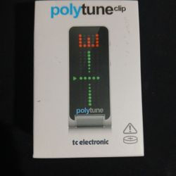 NIB Polytune Clip -Silver