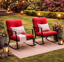 Brand new patio rocking chairs
