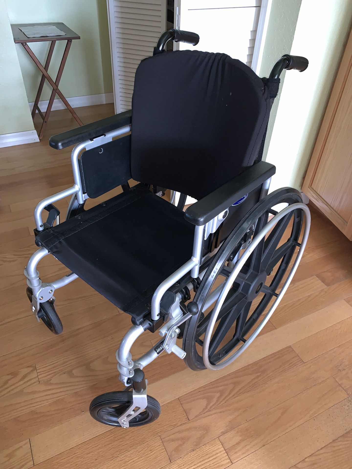 Wheel chair, excellent cond, sturdy, highly adjustable