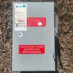 EATON 60A Disconect Non-fusible