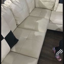 Leather Couch 