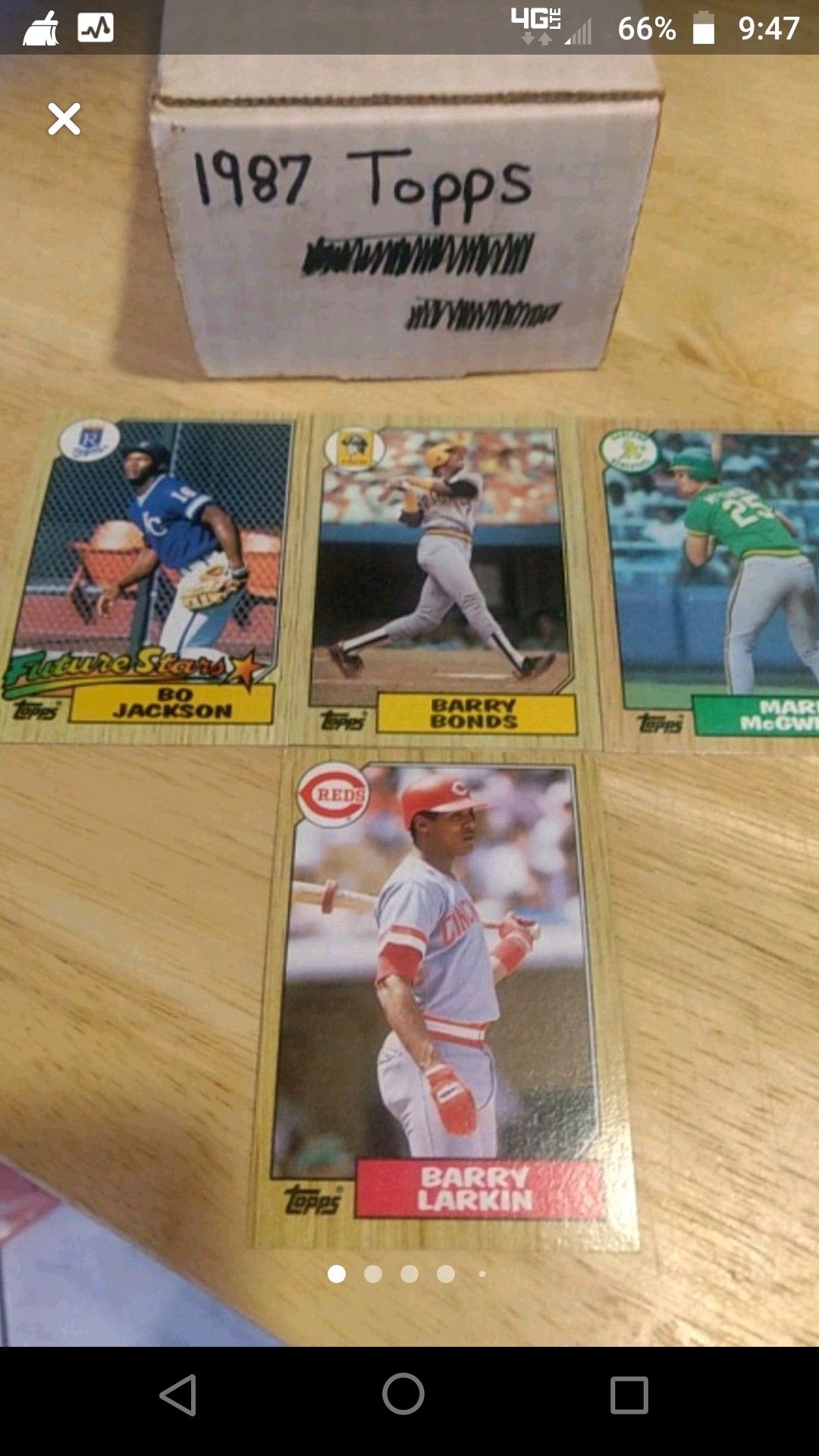 1987 Topps Baseball card Set
