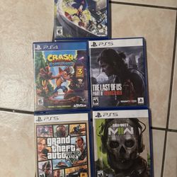 Ps5 Various games 