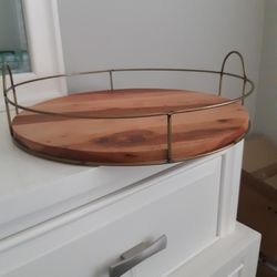 16" Round Vanity ORGANIZER Great CONDITION 