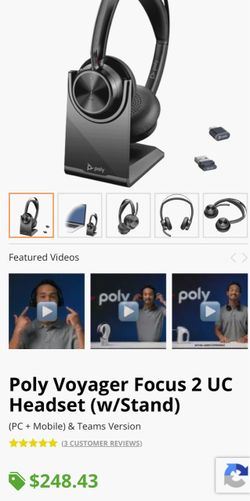 Poly headset