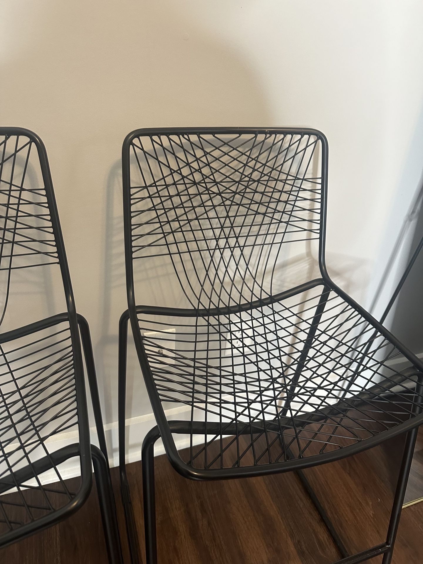 CB2 Barstools Set Of 3