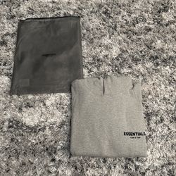 Dark Oatmeal Essentials Hoodie