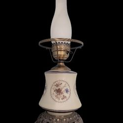 Vintage Hurricane Lamp