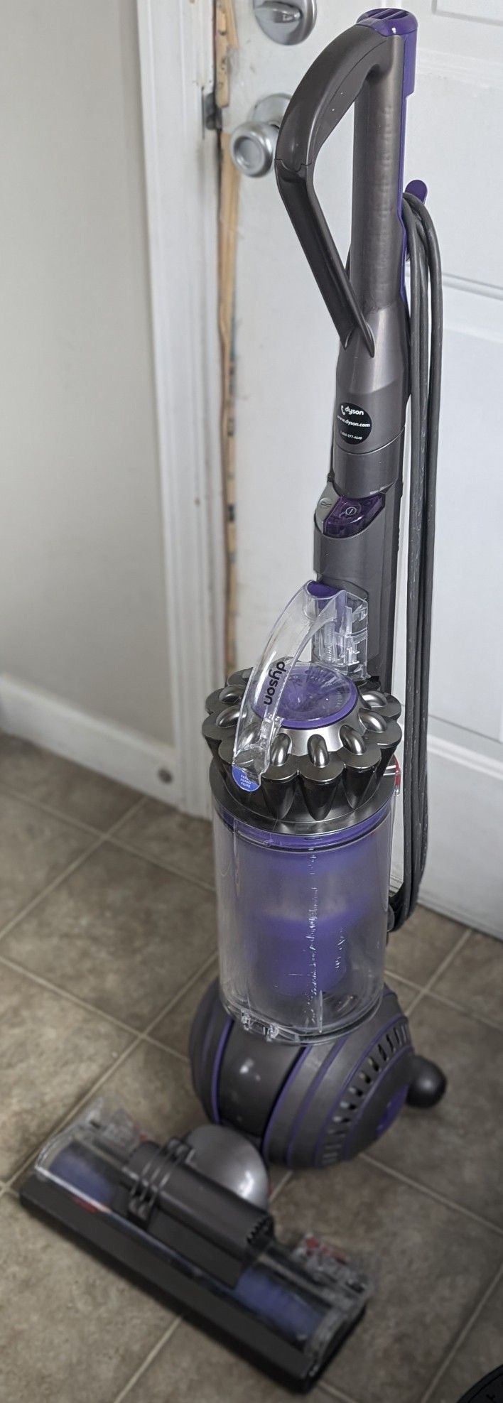Dyson Ball Animal 2 Upright Corded Vacuum Cleaner: HEPA Filter, Height Adjustment, Self-Adjusting Cleaner Head, Telescopic Handle, Rotating Brushes, P