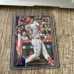 2020 Topps Mike Trout Blue U-292