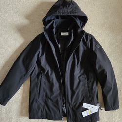 NEW CALVIN KLEIN JACKET WITH REMOVABLE HOOD