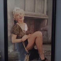 Marilyn Monroe Vintage Framed Photo