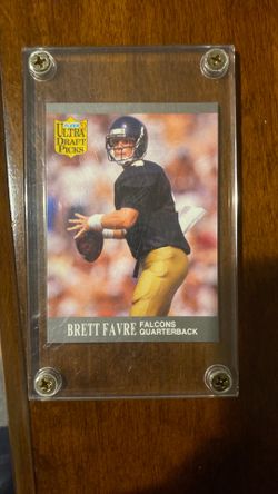 Brett Favre Fleer Ultra Draft Picks