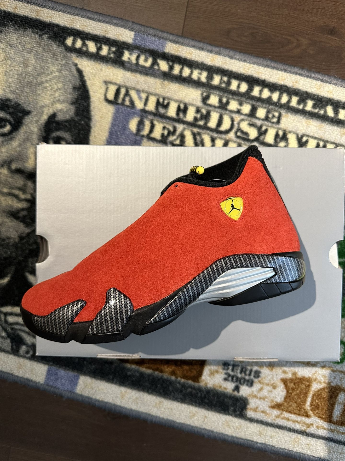Jordan 14 Ferrari Size 7.5
