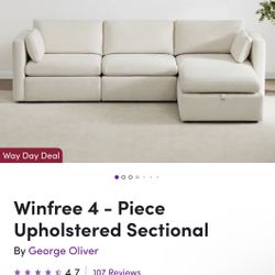 New Wayfair Couch