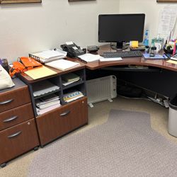 Corner Office Desk