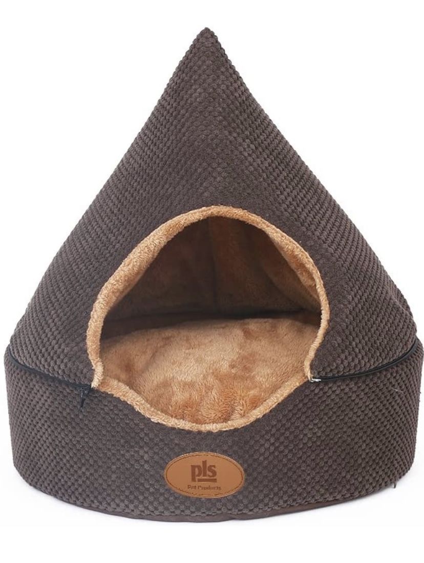 PLS Pet Birdsong Small Dog/Cat Teepee Style Bed