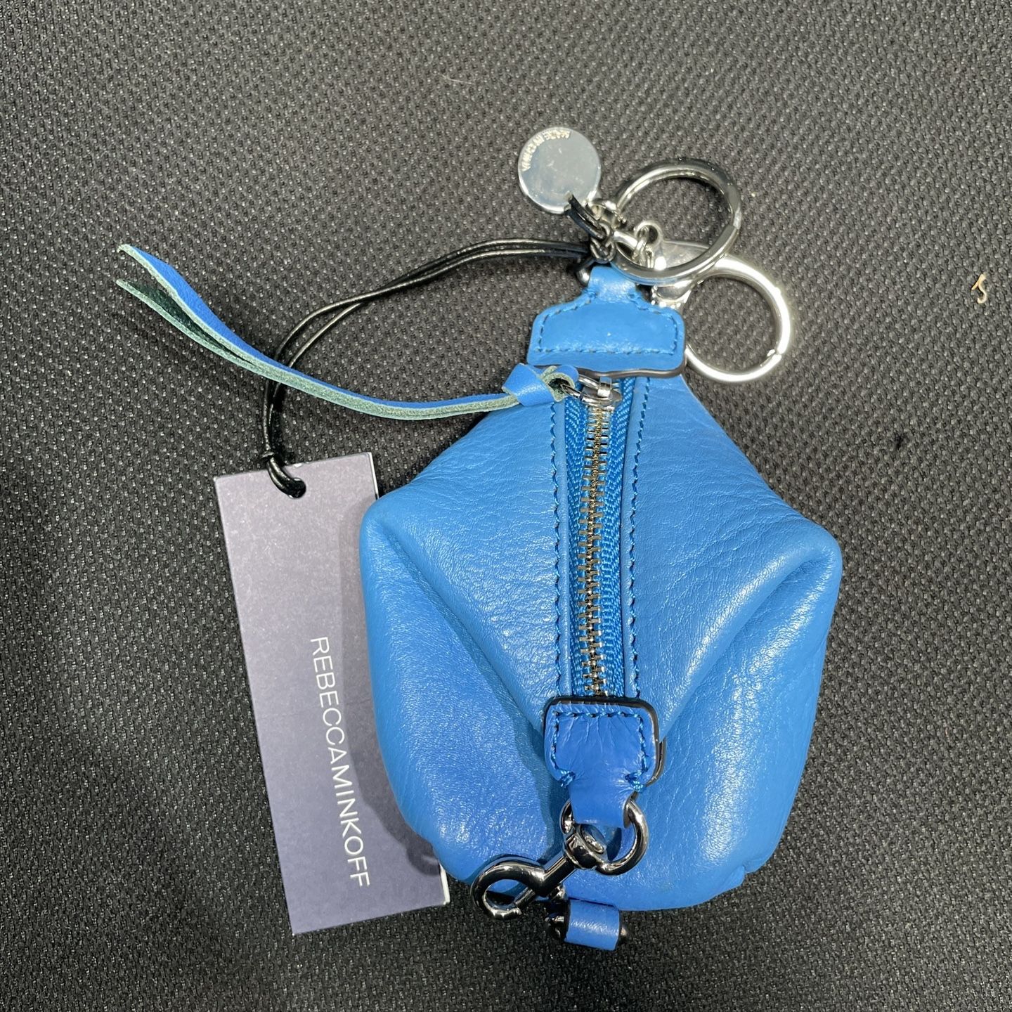 NWT Rebecca Minkoff Mini Julian Backpack Leather Key Fob 