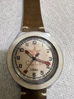 Slava USSR Soviet Vintage Wristwatch