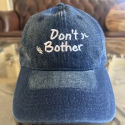 Don’t botherdenim Jeans Cap Hat Unisex