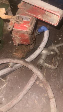 Fill Rite Gas Pump assembly