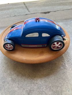 New York Giants "RePlays" hot rod toy car