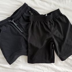 2 Pair Boys Shorts Nike Size:7