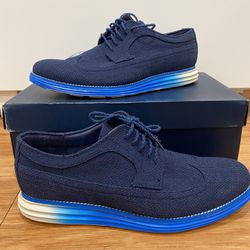 Cole Haan Lunargrand - Long Wing Blue Shoes