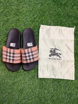burberry slides (men)