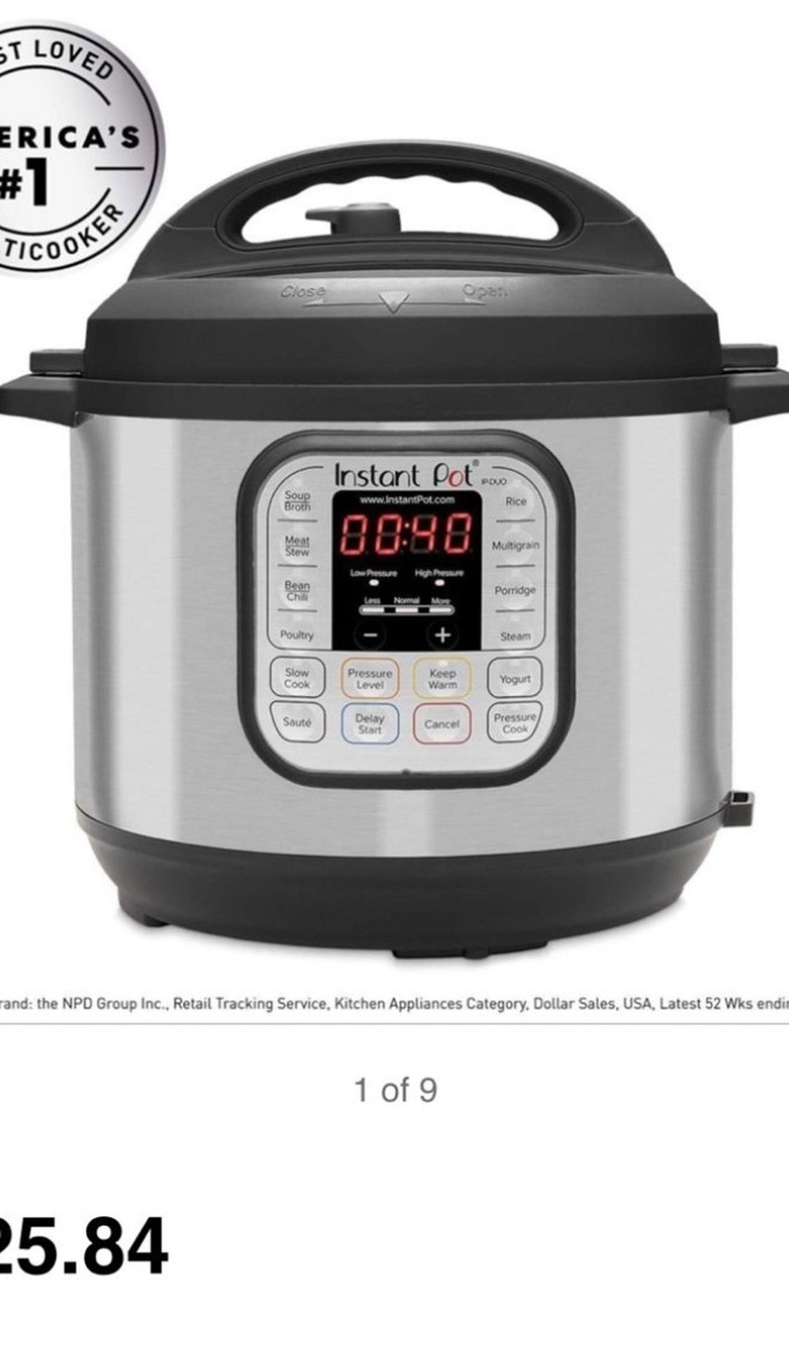 Instant pot Still In Box Never Opened 6 Qt DUO60 V3